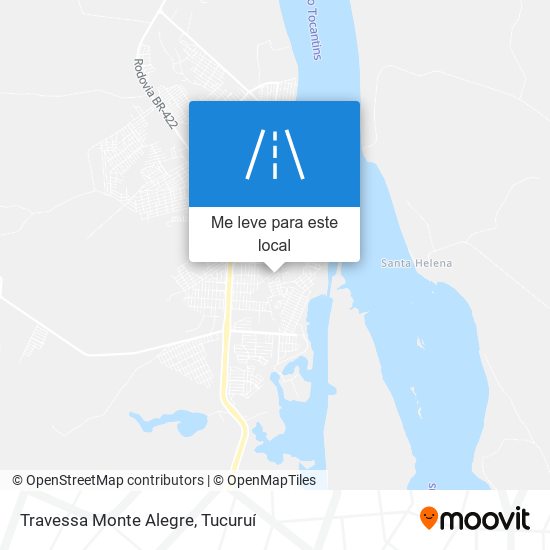 Travessa Monte Alegre mapa