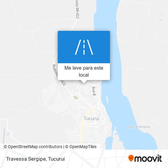 Travessa Sergipe mapa