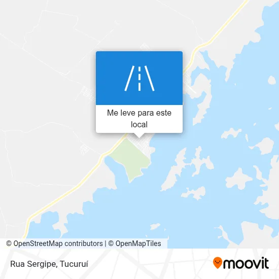 Rua Sergipe mapa