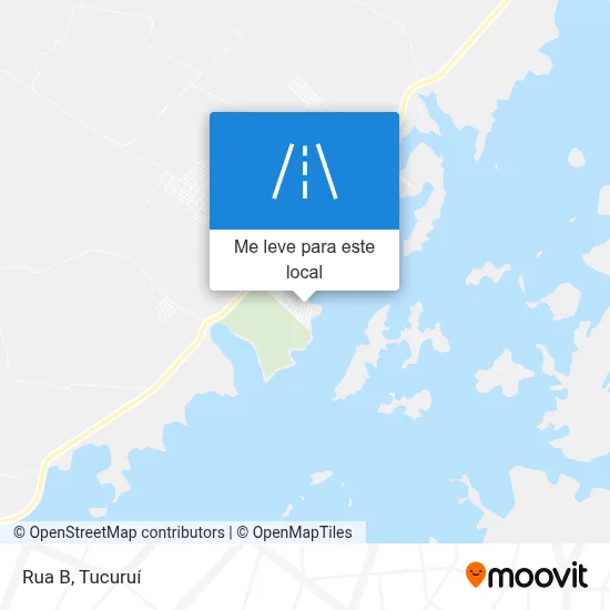 Rua B mapa