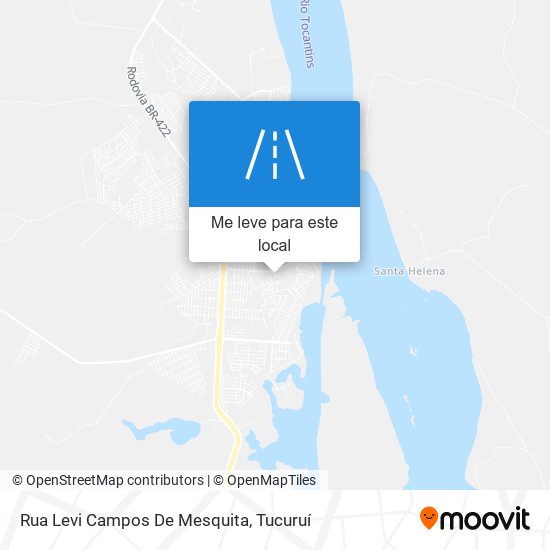 Rua Levi Campos De Mesquita mapa