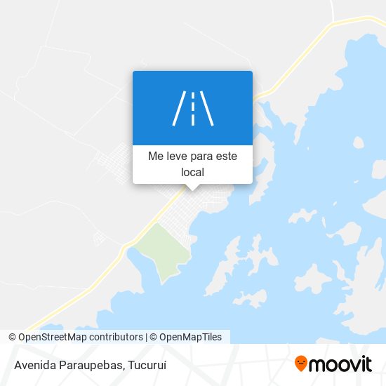 Avenida Paraupebas mapa