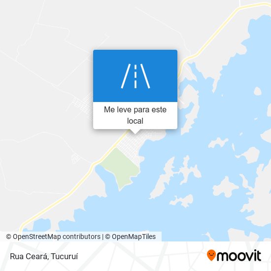 Rua Ceará mapa