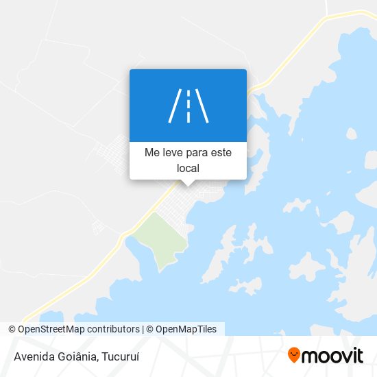 Avenida Goiânia mapa