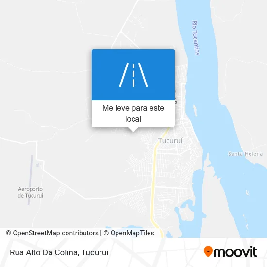 Rua Alto Da Colina mapa