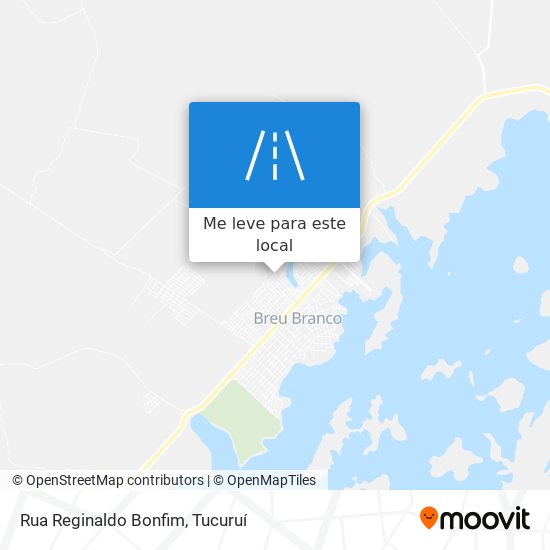 Rua Reginaldo Bonfim mapa