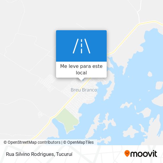 Rua Silvino Rodrigues mapa