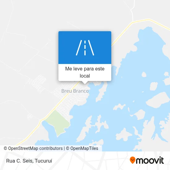 Rua C. Seis mapa