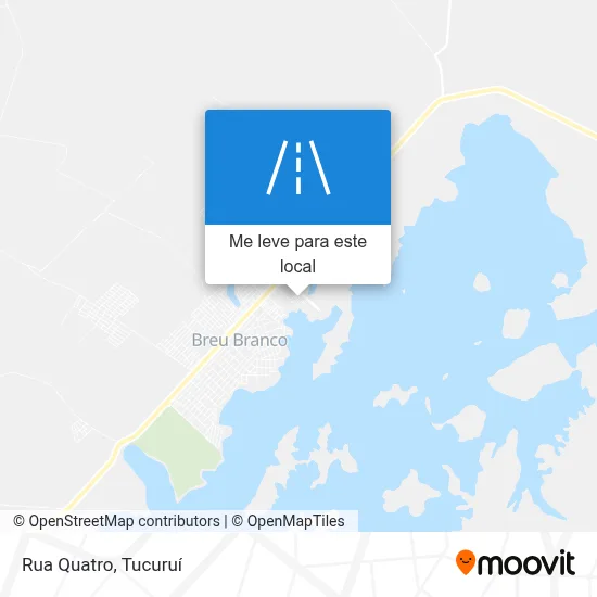 Rua Quatro mapa