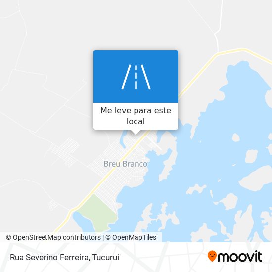 Rua Severino Ferreira mapa