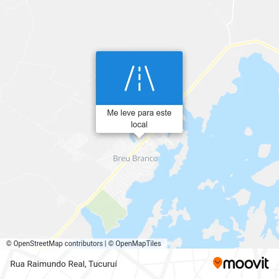 Rua Raimundo Real mapa