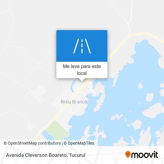Avenida Cleverson Boareto mapa