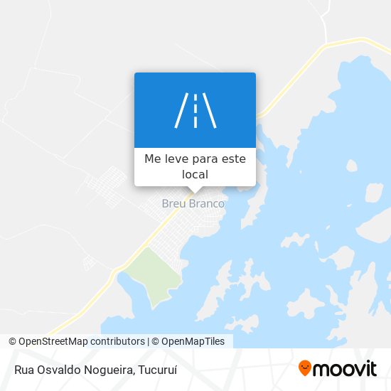Rua Osvaldo Nogueira mapa