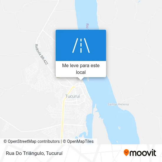 Rua Do Triângulo mapa