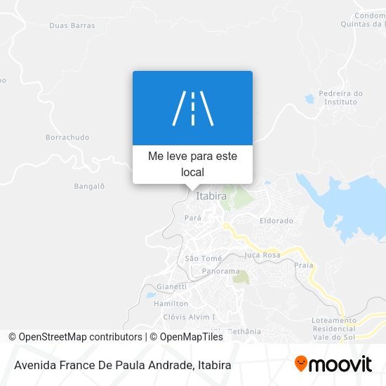Avenida France De Paula Andrade mapa