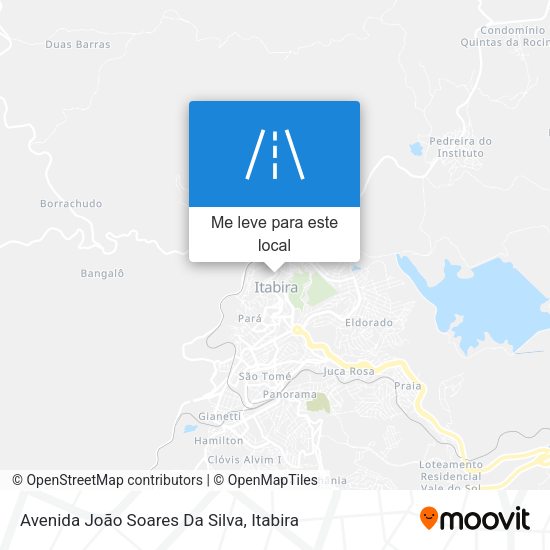 Avenida João Soares Da Silva mapa
