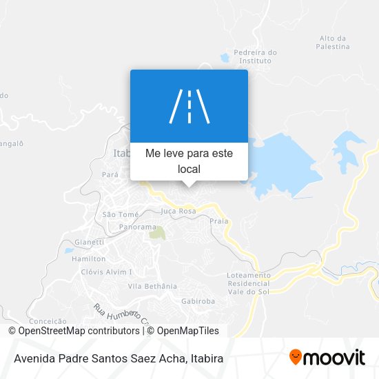 Avenida Padre Santos Saez Acha mapa