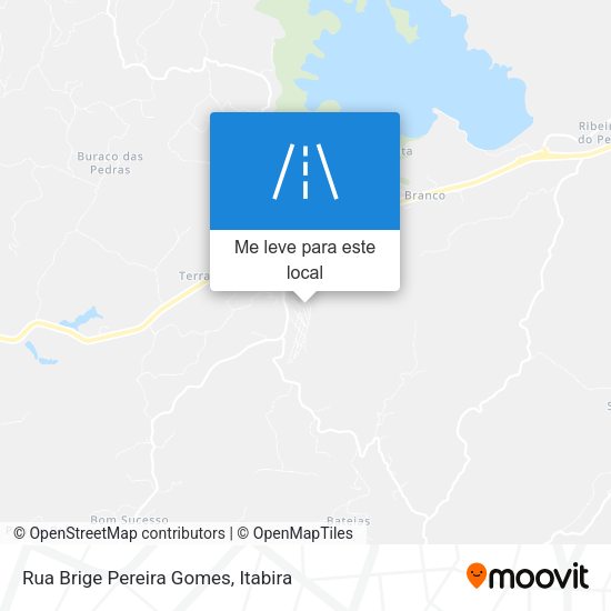 Rua Brige Pereira Gomes mapa