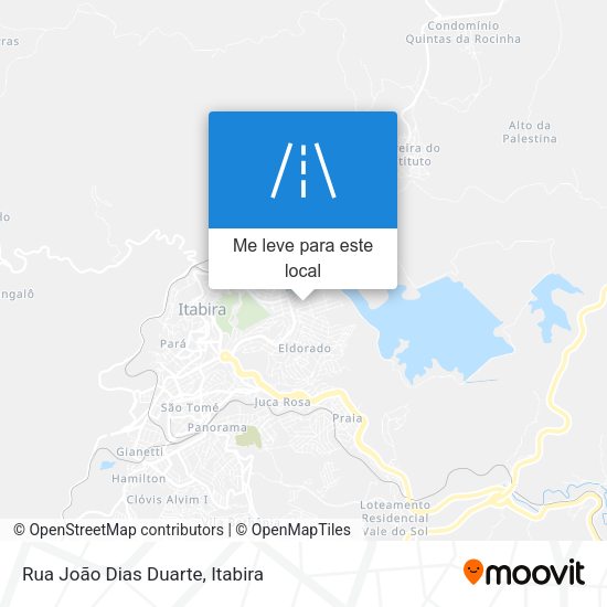 Rua João Dias Duarte mapa