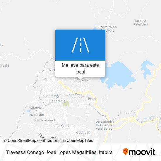 Travessa Cónego José Lopes Magalhães mapa