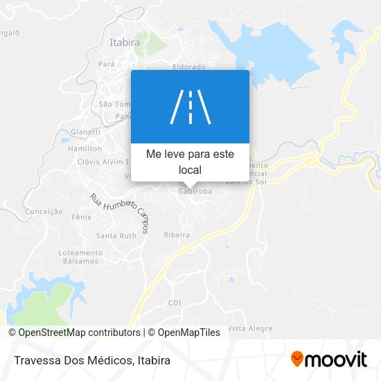 Travessa Dos Médicos mapa