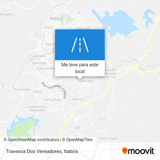 Travessa Dos Vereadores mapa