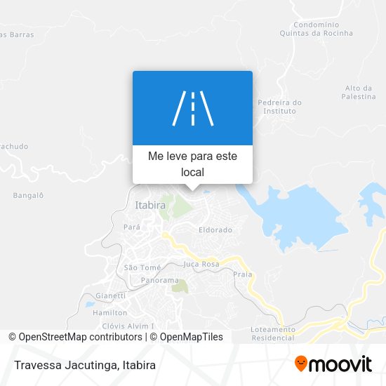 Travessa Jacutinga mapa