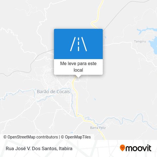 Rua José V. Dos Santos mapa