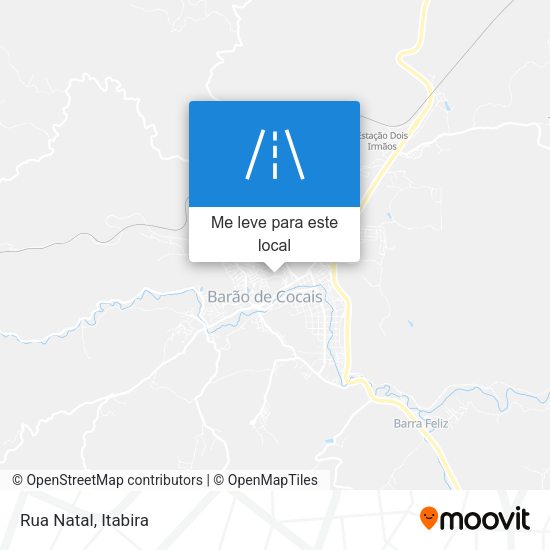 Rua Natal mapa