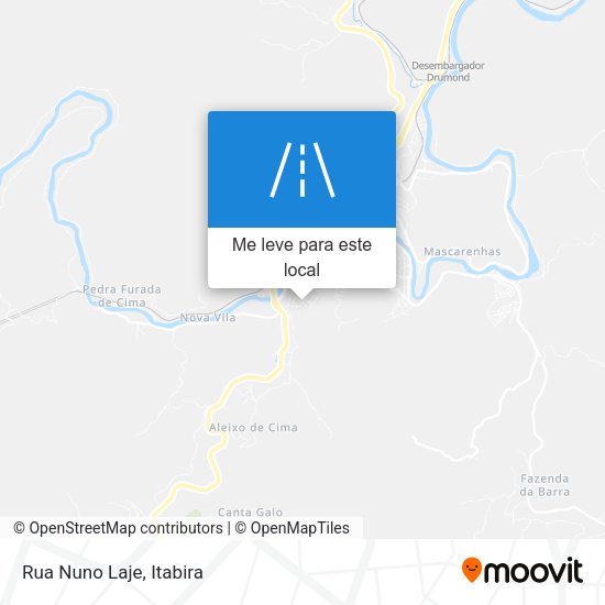 Rua Nuno Laje mapa