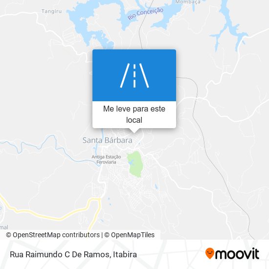 Rua Raimundo C De Ramos mapa