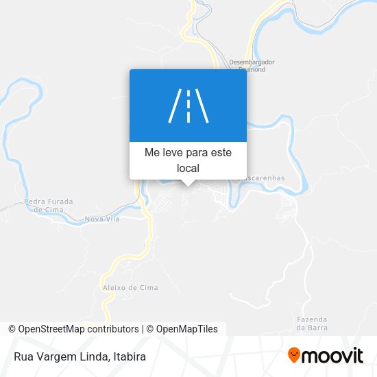 Rua Vargem Linda mapa