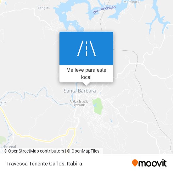 Travessa Tenente Carlos mapa