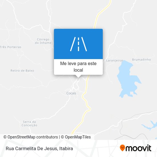 Rua Carmelita De Jesus mapa