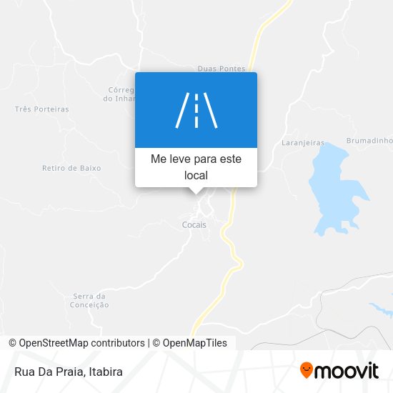 Rua Da Praia mapa