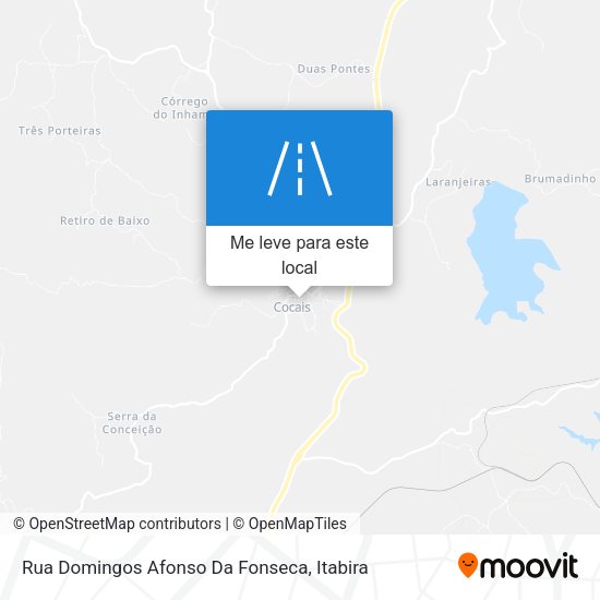 Rua Domingos Afonso Da Fonseca mapa