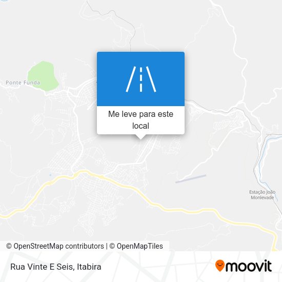 Rua Vinte E Seis mapa