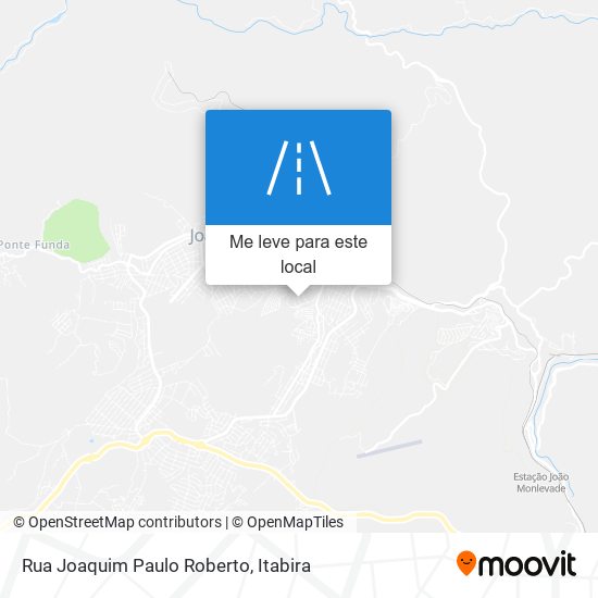 Rua Joaquim Paulo Roberto mapa