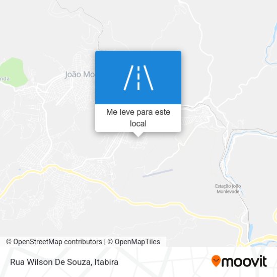 Rua Wilson De Souza mapa