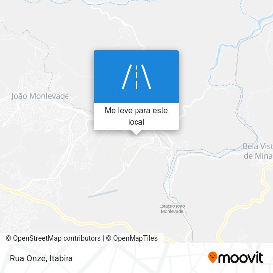 Rua Onze mapa