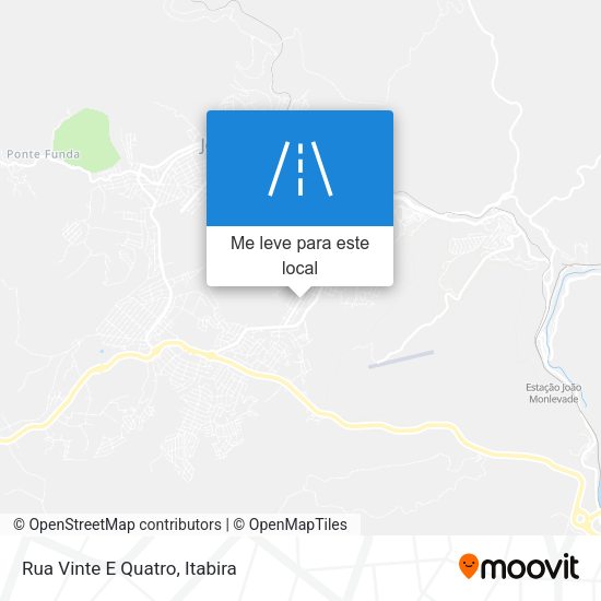 Rua Vinte E Quatro mapa