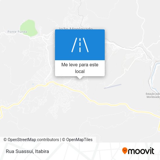 Rua Suassuí mapa