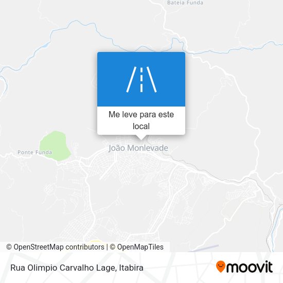 Rua Olimpio Carvalho Lage mapa