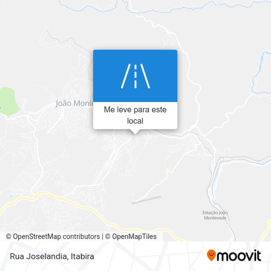 Rua Joselandia mapa