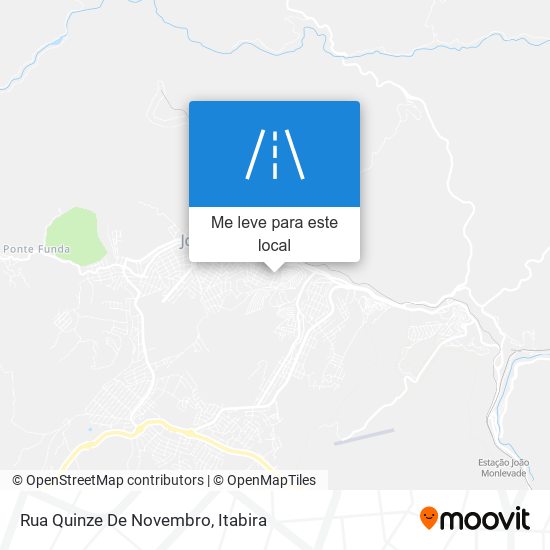 Rua Quinze De Novembro mapa