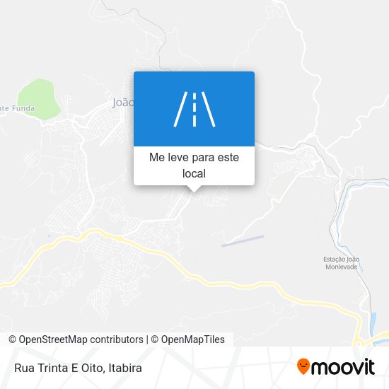 Rua Trinta E Oito mapa