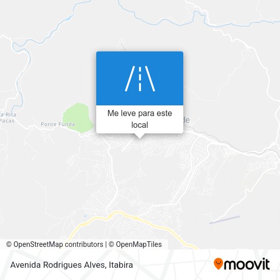 Avenida Rodrigues Alves mapa