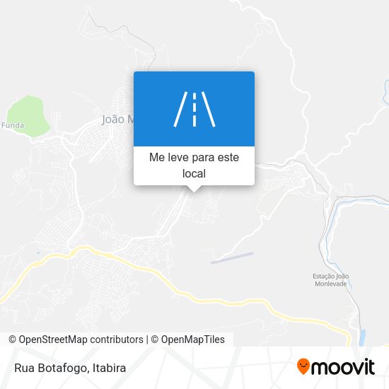 Rua Botafogo mapa