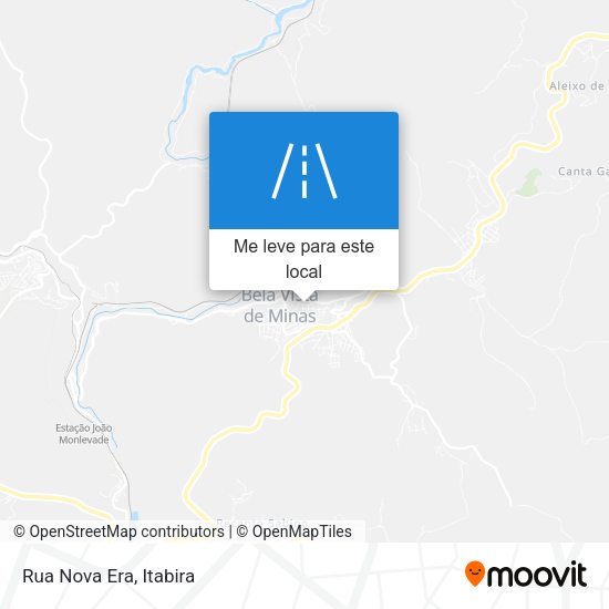 Rua Nova Era mapa