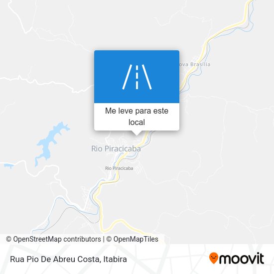 Rua Pio De Abreu Costa mapa